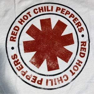 NWOT Red Hot Chili Peppers Graphic Band Tee